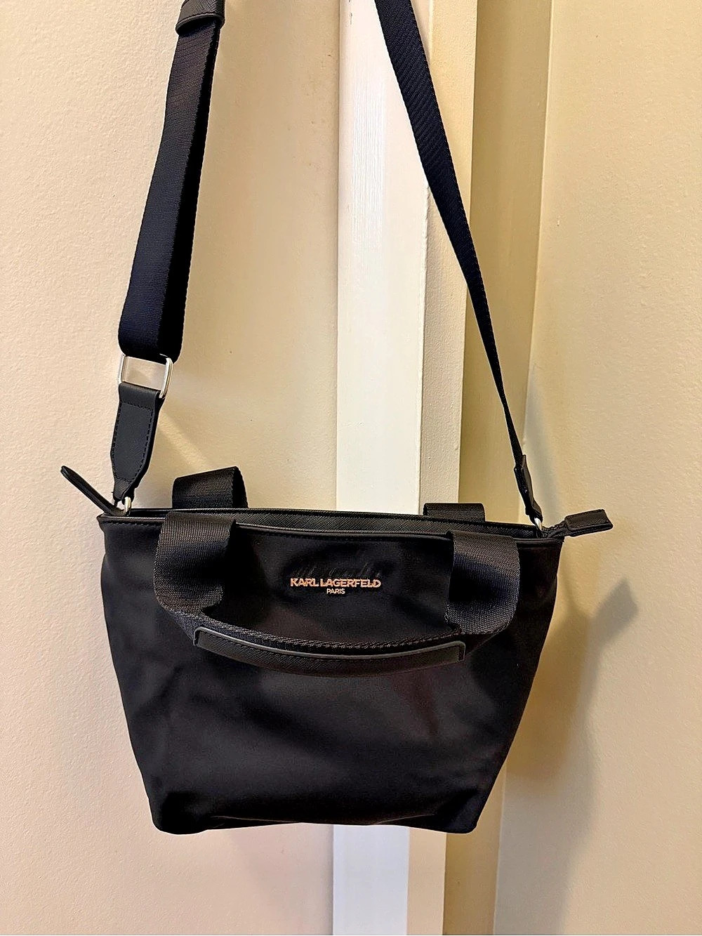 Karl Lagerfeld Black Shoulder Bag